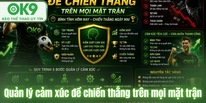 Kèo Châu Á Là Gì? Hướng Dẫn Chơi Hiệu Quả Quản lý cảm xúc đề chiến thắng trên mọi mặt trận